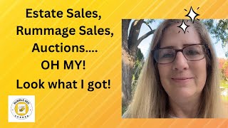 Estate Sales Rummage Sales and Auctions OH MY [upl. by Zobkiw]