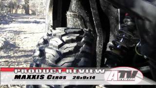 ATV Television  Maxxis Ceros ATV Tire Test part 1 [upl. by Rosenstein]