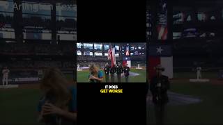 Ingrid Andress needs Rehab after Drunk National Anthem ingridandress nationalanthem mlb shorts [upl. by Anom358]