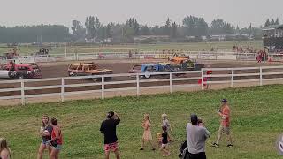 Melfort Demolition Derby July 21 2024 Heat 1 [upl. by Yttiy]