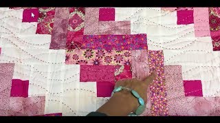 Big Stitch Quilting Without a Hoop  Tutorial [upl. by Ullund]