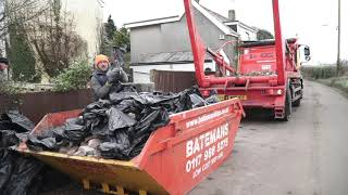 Wait amp Load Skip Hire in Clutton Chew Valley Somerset  Customer Cannon Clarke [upl. by Rebba511]