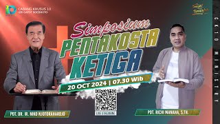 SIMPOSIUM PENTAKOSTA KETIGA  Pdt DR Ir Niko Njotorahardjo [upl. by Initirb]