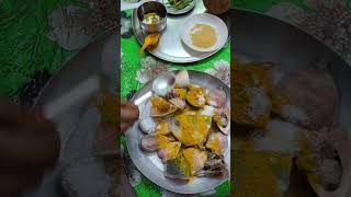 viraleivsbe ilish macher teljhal jonnoy merinet korle khete testy hobeshortstrending [upl. by Nosydam]