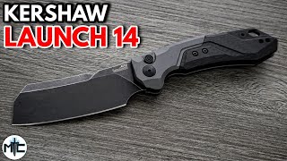 Kershaw Launch 14 Automatic Folding Knife  Overview and Review [upl. by Tabbi]