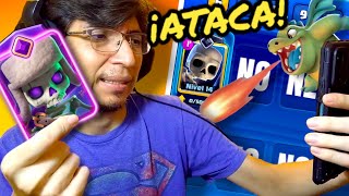 CLASH ROYALE pero cada partida JUEGO con MENOS CARTAS 😥 [upl. by Nosretep985]