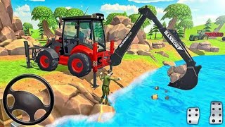 JCB 3DX Backhoe Loader Driving Live Bus Simulator Indonesia gameplay jcblive indonesia [upl. by Luttrell]