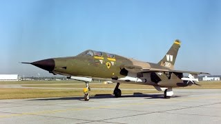 Republic F105 Thunderchief [upl. by Cherrita]