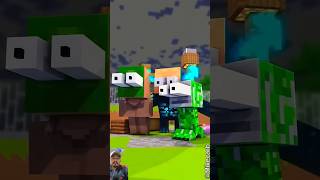 Face off minecraft monsterschool minecraftanimation animation minecraftmemes herobrine shorts [upl. by Jeannine]