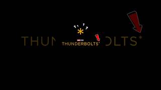 What does the Star Symbol mean in Thunderbolts Title  shorts [upl. by Eineg434]