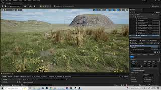 UNREAL ENGINE 54 landscape materials [upl. by Atinas]