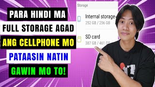 Paano pataasin ang Internal storage ng cellphone [upl. by Chandal884]