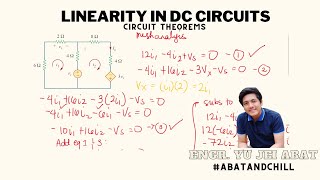 Linearity Property in DC Circuits  Engr Yu Jei Abat  AbatAndChill [upl. by Eula369]