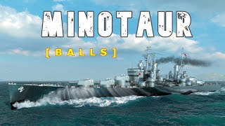 World of WarShips Minotaur  5 Kills 241K Damage [upl. by Forsta567]