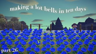 making bells during ten days part 26  animal crossing new horizons [upl. by Wiskind]