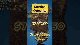 Martian Shergottite Meteorite meteorite meteor [upl. by Norak]