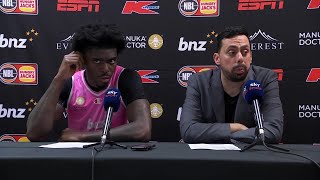 Mody Maor and Zylan Cheatham press conference vs Perth Wildcats  Round 14 NBL24 [upl. by Klotz278]