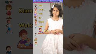 Different Types of Action Words🏃🏻‍♀️  Kids English Practice Adi Keshari Connection shorts [upl. by Ilah]