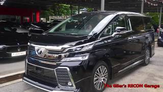 TOYOTA VELLFIRE 25 ZG SPEC  2016  MODELISTA BODYKIT [upl. by Nawad]