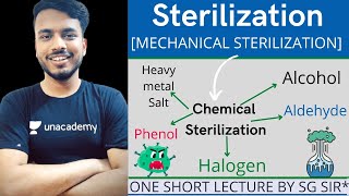 chemical method of sterilization  chemical method of sterilization microbiology  STERILIZATION [upl. by Aluin]