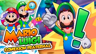 ¡Luigi tiene una idea  02  Mario y Luigi Conexión Fraternal en Español  DSimphony [upl. by Dysart]