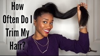 FAQs How Often Do I Trim My Hair [upl. by Dasa629]