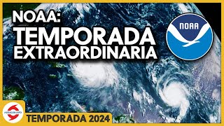 NOAA pronostica una temporada de huracanes quotextraordinariaquot en el Atlántico [upl. by Giavani]