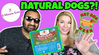 Applegate Naturals Natural Uncured Beef Hot Dog Review [upl. by Notyarb]