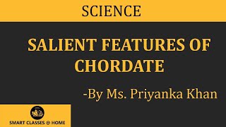 Chordate salient features BSc MSc Lecture by Ms Priyanka khan I Guru Kpo [upl. by Lemert816]