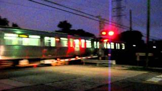 Night time CTA Skokie Swift Skokie IL Sept 2009 [upl. by Ahc]