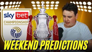 Whos our picks for the FA CUP Weekend  Gab Sutton Predictions [upl. by Jerman]