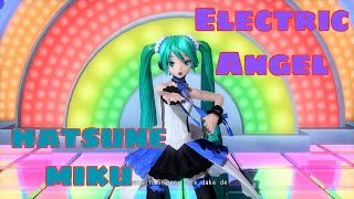 Electric Angel  HATSUNE MIKU Project DIVA MEGA mix 4K [upl. by Cathie90]