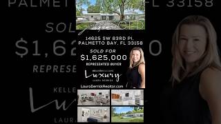 Stunning remodel in Palmetto Bay Florida realestate miamirealtor palmettobay [upl. by East]