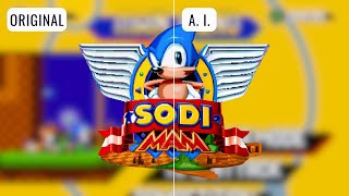 Comfort Zone Sonic Mania Main Menu but its continued by AI [upl. by Nnylirret]