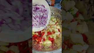 New chaat Recipe youtubeshorts [upl. by Ellehcsor]