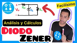 ✅EL DIODO ZENER Cálculo  PASO a PASO 💯 Curso ELECTRÓNICA ANALÓGICA [upl. by Hephzipa353]