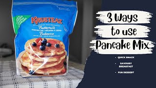 3 Ways to use Krusteaz Pancake Mix Costco asmr [upl. by Burr782]