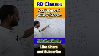 application of gausss theorem explanation 12th class physics  physics science class12 viral [upl. by Auka]