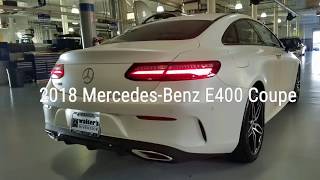 All New 2018 MercedesBenz E400 Coupe Reveal and Unwrapping [upl. by Adnarram255]