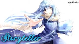 Nightcore  Tensei shitara Slime Datta Ken 2nd Season OP FULL『 Storyteller 』by TRUE [upl. by Llehsram]