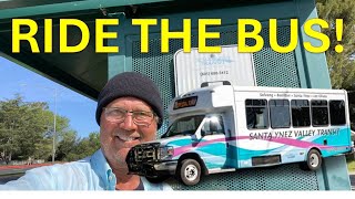 RIDE THE BUS Solvang amp Buellton Santa Ynez Valley Bus Tour [upl. by Ahsekyw548]