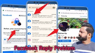 Facebook instant reply कैसे मिलेगा  how to unlocked facebook locked account 2024 [upl. by Llenal]