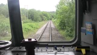 Wensleydale Railway Cab Ride  1  Redmire to Leyburnmp4 [upl. by Fital588]