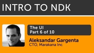 Intro to Android NDK  06  The UI [upl. by Miksen]