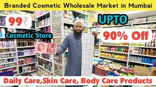 Branded Cosmetic Wholesale Market In Mumbai  90 Off  Daily Care Skin Care Body Care Products [upl. by Anilehs497]