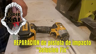 REPARACION de pistola de impacto Dewalt [upl. by Nnylyoj827]