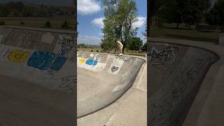 CRAZY SMITH ON THE 6FT skatepark skateboarding scootertricks skatespot shorts [upl. by Ydassac]