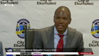 Ekurhuleni Mayor appoints new Finance MMC [upl. by Cedar]