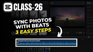 How to Use Auto Beat Feature in CapCut PC  Beat Sync Video Editing  Capcut Tutorials Ep 26 [upl. by Aihsyla895]