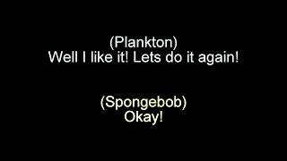 Spongebob Fun Song Lyrics [upl. by Inaffit708]